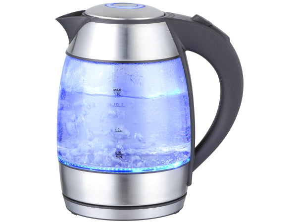 Kaufuniversum - OHMEX Wasserkocher 1.7L Edelstahl / Glas